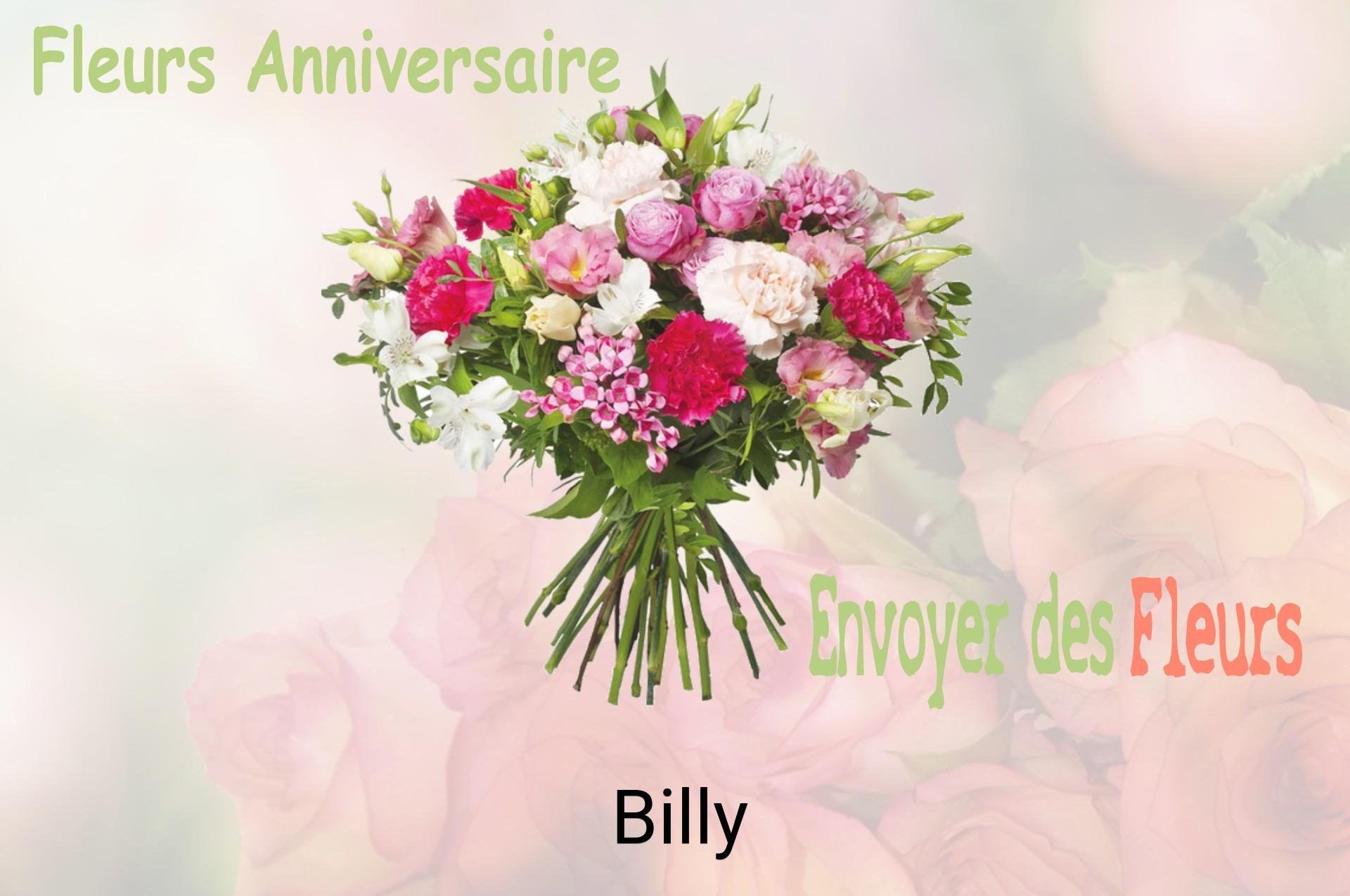 Bouquet de fleurs d’anniversaire livré à Billy